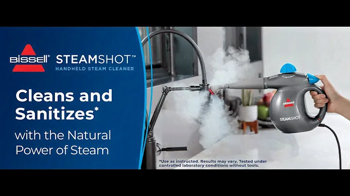 Пароочиститель для твердых поверхностей Bissell Steam Shot с естественной дезинфекцией