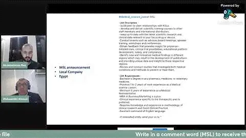 Medical science liaison - MSL