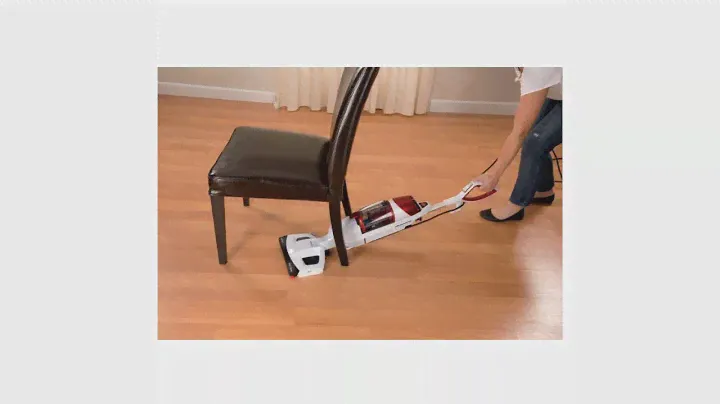 BISSELL Vac and Steam 2-in-1 Vacuum Cleaner - White/Red
