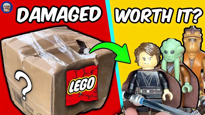 LEGO 60+ Minifigures Unboxing… BUT IT CAME DAMAGED!?!