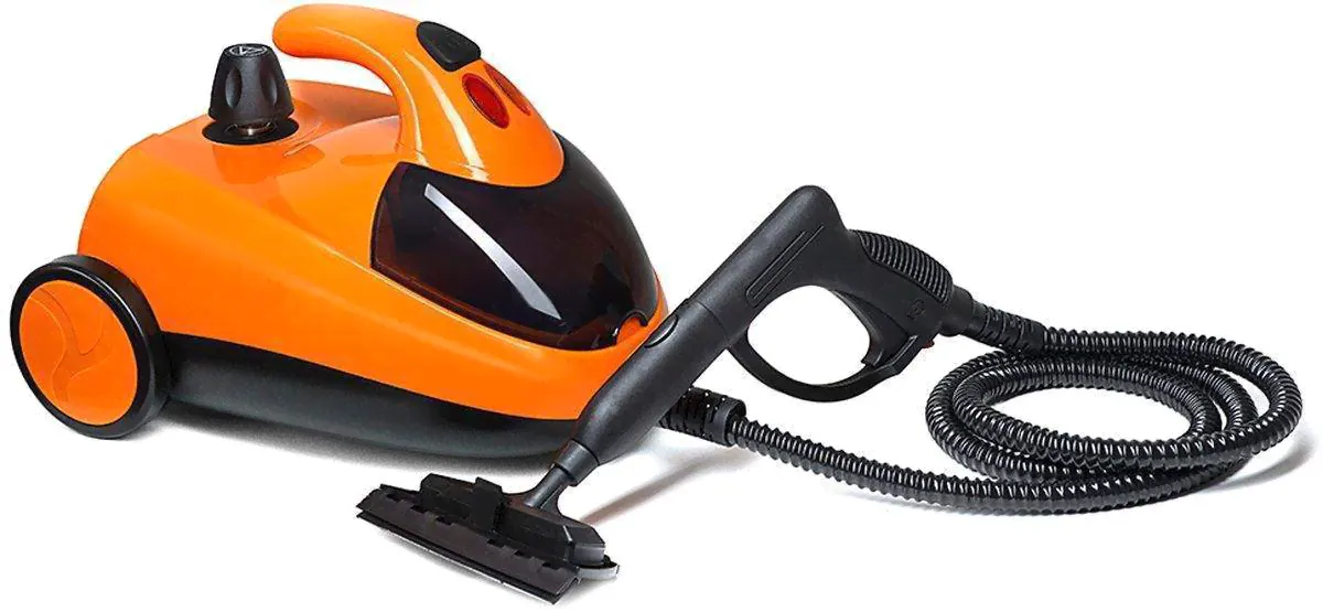 Пароочиститель KITFORT KT-908-3 1500Вт оранжевый чёрный