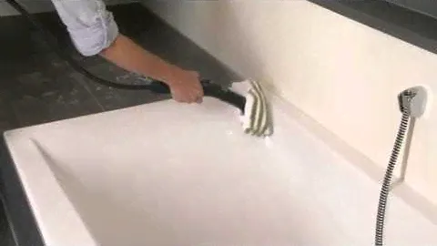 Пароочиститель Karcher SC 3000 чистка ванной