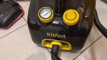 Кот и наш пароочиститель КТ-932