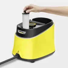 Пароочиститель KARCHER SC 3 Delux EasyFix + аксессуары VELER: 2 салфетки для пола, 2 для ручной насадки, 1 латунная щёточка, насадка для окон в городе Донецк