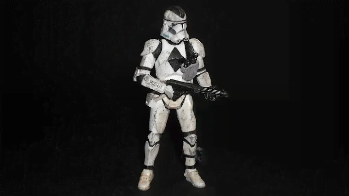 205th Clone Trooper antitank battalion diorama